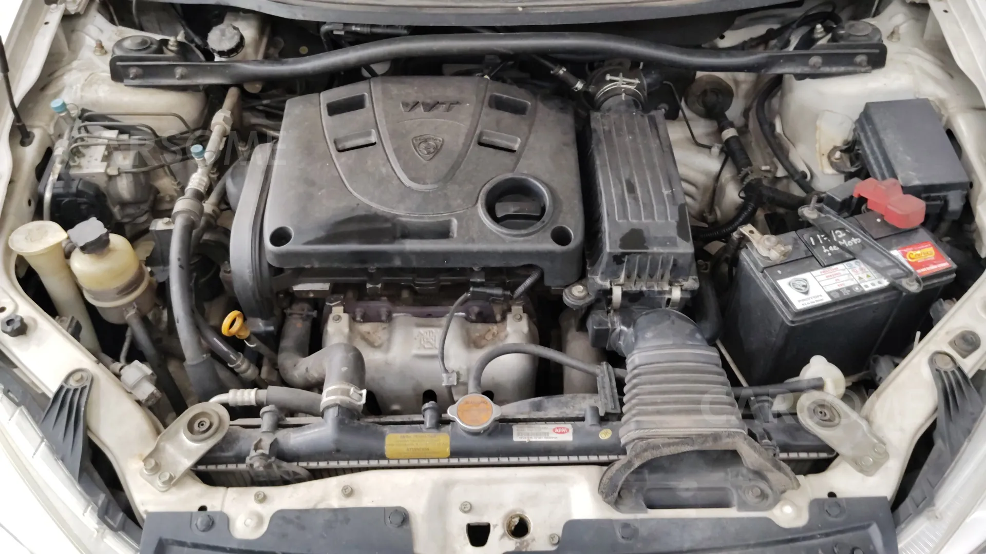 2021 Proton Saga 1.3 Premium terpakai warna White untuk dijual di Kuching, Sarawak, gambar 5