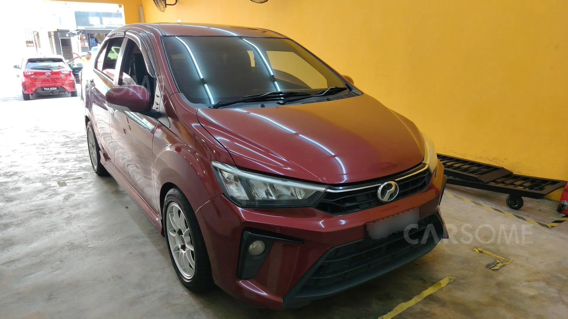 古晋（砂拉越）出售的二手 2020 Perodua Bezza 1.3 X，Red，第 1 张，共 8 张