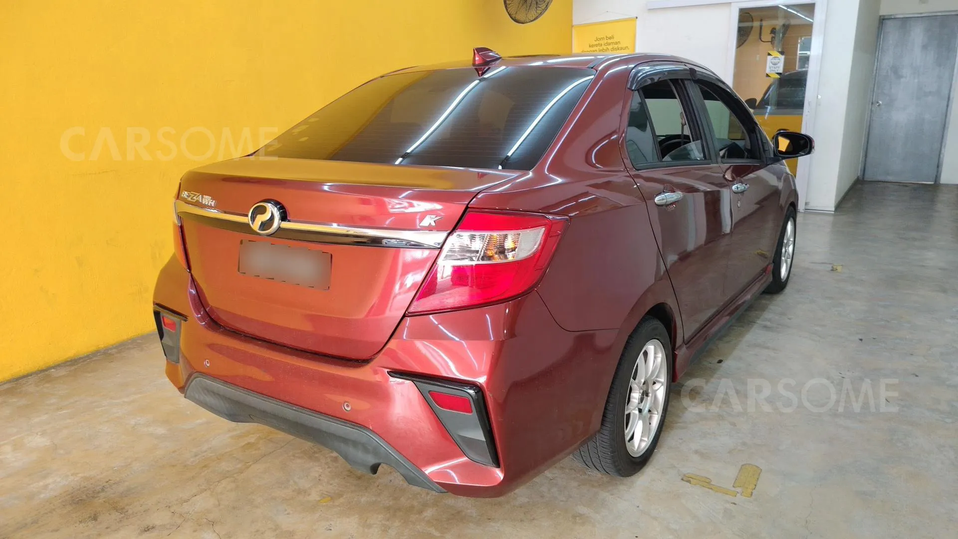 古晋（砂拉越）出售的二手 2020 Perodua Bezza 1.3 X，Red，第 3 张